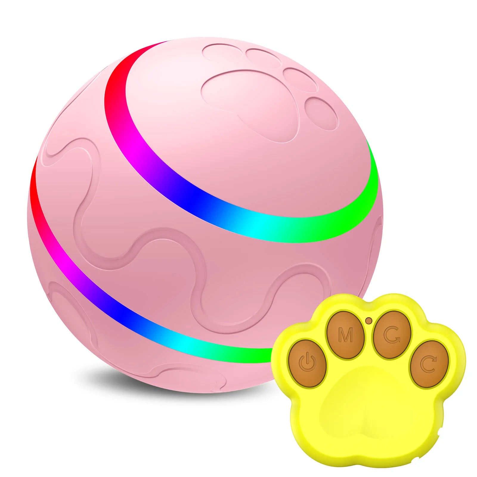 Ultimate Smart Interactive Dog Toy Ball - Remote-Controlled, Waterproof, Multi-Action Fun for Aggressive Chewers!